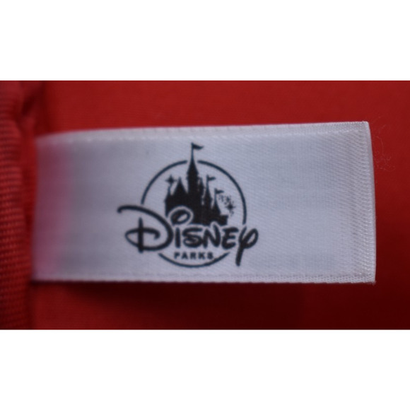 DISNEY PARKS Minnie Mouse Bows Mini Backpack Bag - Black & Red - Faux Leather - Picture 7 of 8